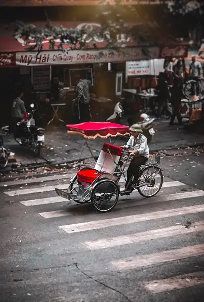 Cyclo in Hanoi