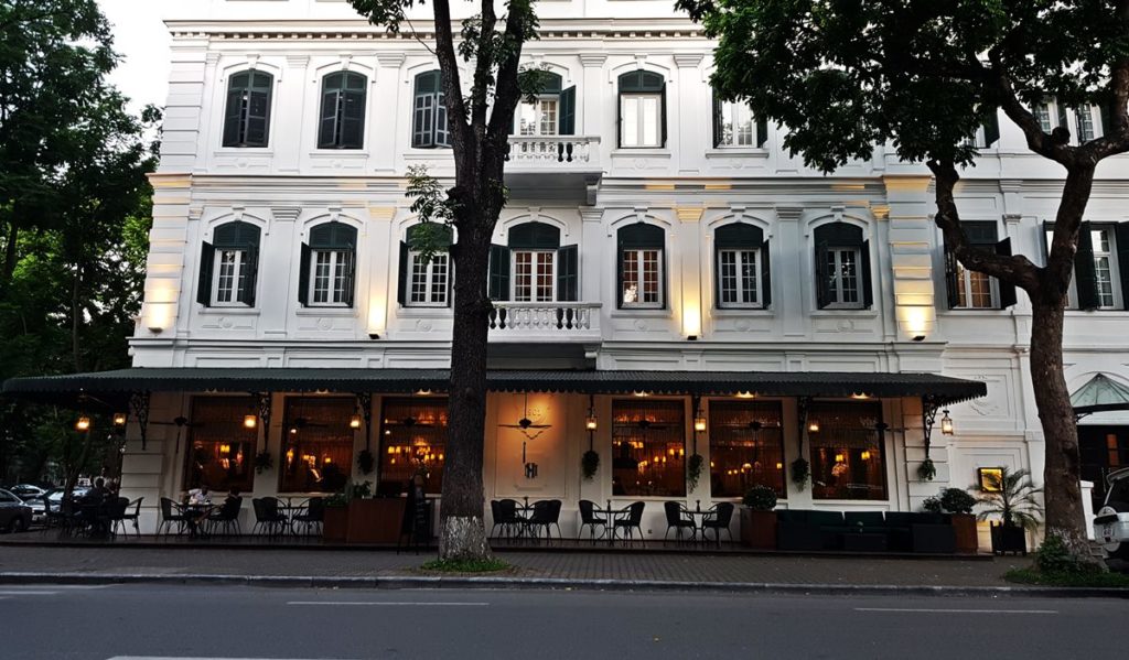 The Metropole hotel in Hanoi French Quarter