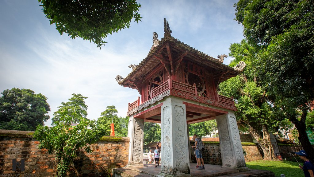 Temple of Literature in Hanoi 