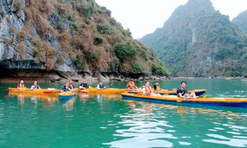 Halong Bay one day tour from Hanoi [Deluxe cruise]