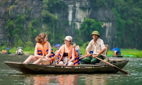 Hoa Lu – Tam Coc (boat tour & cycling) full day tour (Small group)