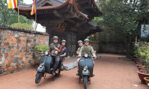 Hanoi Vintage Motorbike day tour, Food, Culture, Sight & Fun