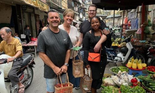 Hanoi Cooking Class, with local market visit and “try bargaining”