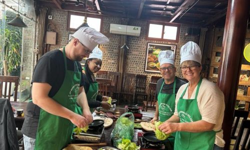 Hanoi Cooking Class, with local market visit and “try bargaining”
