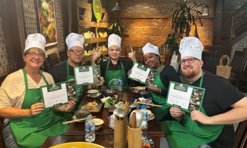 Hanoi Cooking Class, with local market visit and “try bargaining”
