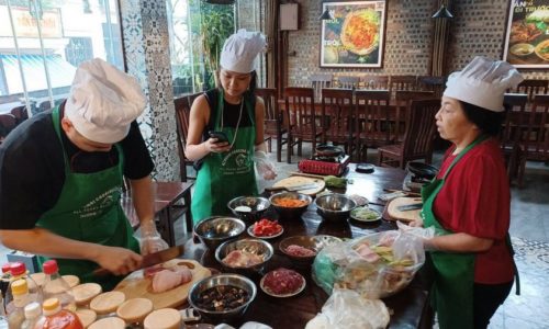 Hanoi Cooking Class, with local market visit and “try bargaining”