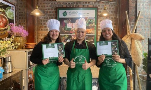 Hanoi Cooking Class, with local market visit and “try bargaining”