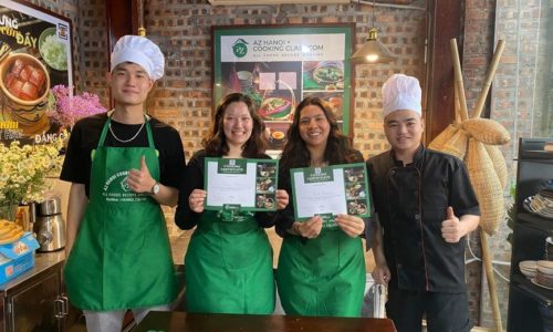 Hanoi Cooking Class, with local market visit and “try bargaining”