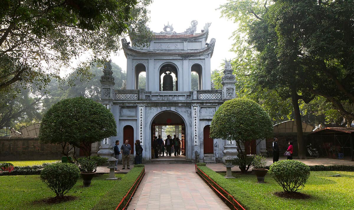 The history of the Temple of Literature Hanoi
