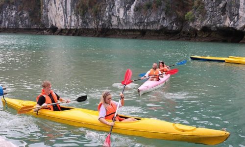 4 HOUR HALONG BAY DAY CRUISE FROM HANOI