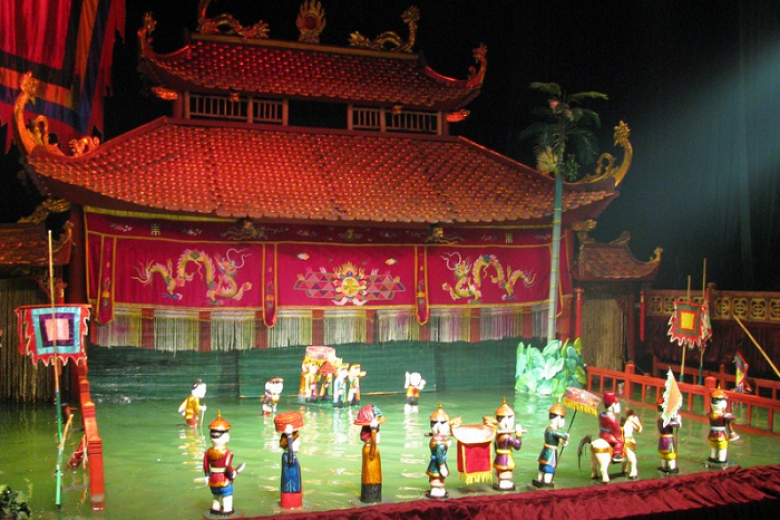Thang Long water puppet theater
