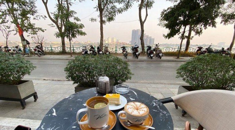West lake Hanoi- Take a cup of coffee