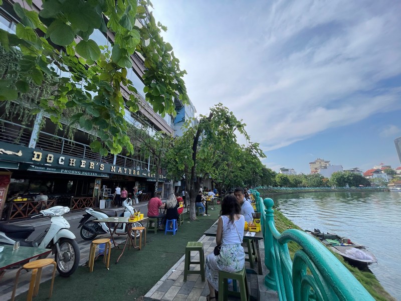 West lake Hanoi- Take a cup of coffee
