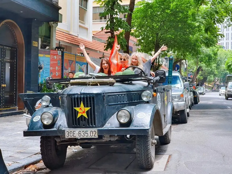 5 unique ways to experience Hanoi city tour 11 City Tour Hanoi By Jeep