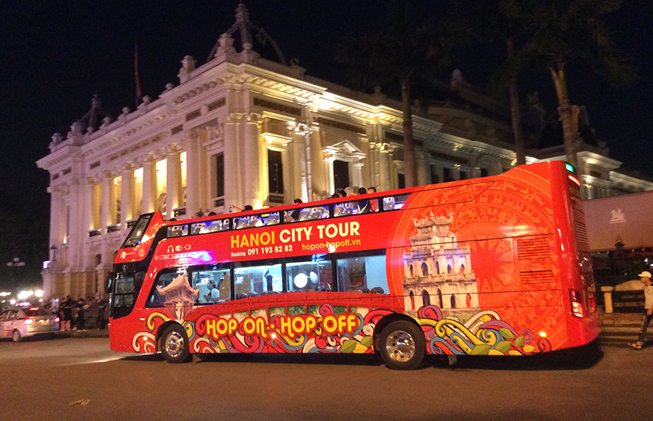 Explore Hanoi with the Hop-On Hop-Off Bus Tour 15 The hop-on hop-off bus tour in Hanoi