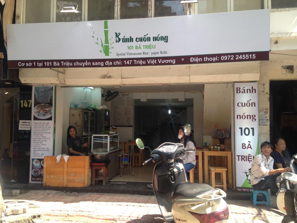 Discover Best “Bánh Cuốn” in Hanoi Old Quarter 21 Bánh Cuốn 101 Bà Triệu