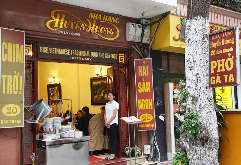 The Best Pho in Hanoi - Top Recommended Restaurants 17 Pho Ga Huyen Huong