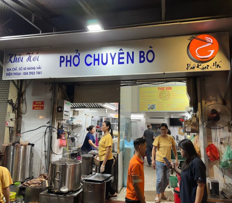 The Best Pho in Hanoi - Top Recommended Restaurants 13 Pho Bo Kho Hoi Hang Vai