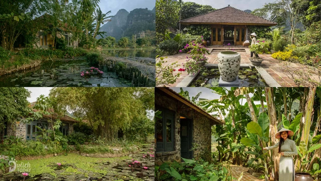 TOP 4 Most Beautiful Resorts in Tam Coc, Ninh Binh 18 Tam Coc Garden – A Vietnamese Architectural Resort Close to Nature