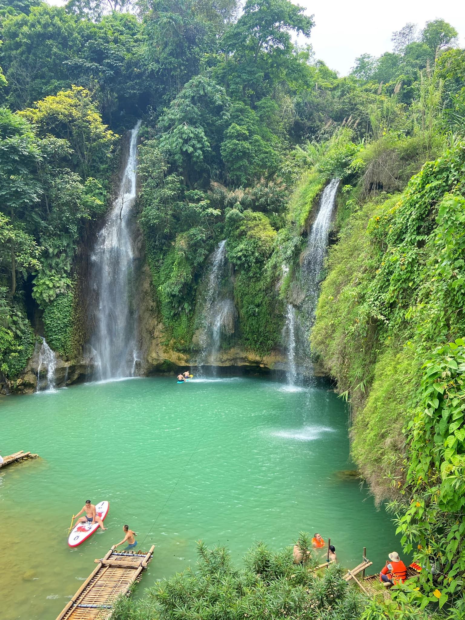 Nang Tien Waterfall, Son La